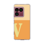 スリムプロテクションケース［ オリジナル - initial two tone - V orange ］