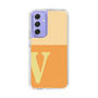 スリムプロテクションケース［ オリジナル - initial two tone - V orange ］