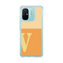 スリムプロテクションケース［ オリジナル - initial two tone - V orange ］