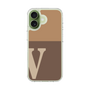 スリムプロテクションケース［ オリジナル - initial two tone - V brown ］