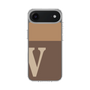 スリムプロテクションケース［ オリジナル - initial two tone - V brown ］