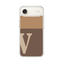スリムプロテクションケース［ オリジナル - initial two tone - V brown ］