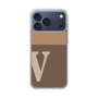スリムプロテクションケース［ オリジナル - initial two tone - V brown ］