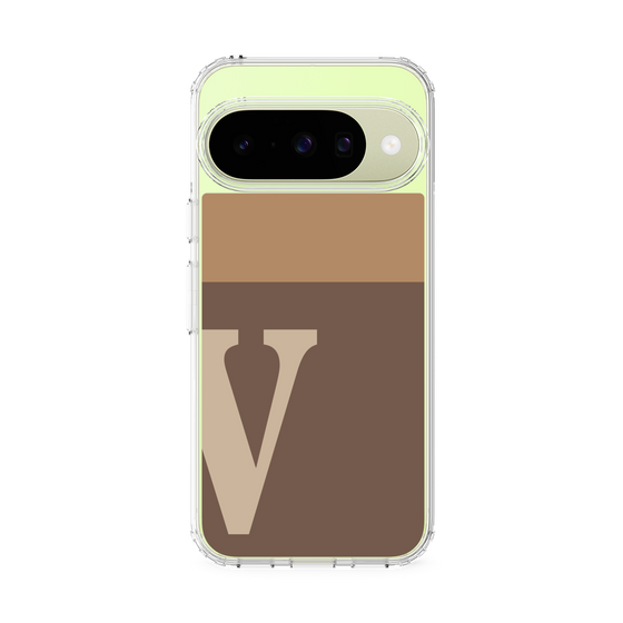 スリムプロテクションケース［ オリジナル - initial two tone - V brown ］