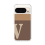 スリムプロテクションケース［ オリジナル - initial two tone - V brown ］