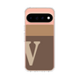スリムプロテクションケース［ オリジナル - initial two tone - V brown ］