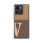 スリムプロテクションケース［ オリジナル - initial two tone - V brown ］