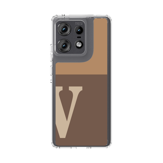 スリムプロテクションケース［ オリジナル - initial two tone - V brown ］