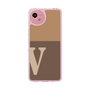 スリムプロテクションケース［ オリジナル - initial two tone - V brown ］