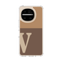 スリムプロテクションケース［ オリジナル - initial two tone - V brown ］