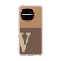 スリムプロテクションケース［ オリジナル - initial two tone - V brown ］