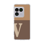 スリムプロテクションケース［ オリジナル - initial two tone - V brown ］