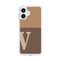 スリムプロテクションケース［ オリジナル - initial two tone - V brown ］