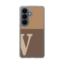 スリムプロテクションケース［ オリジナル - initial two tone - V brown ］