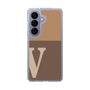 スリムプロテクションケース［ オリジナル - initial two tone - V brown ］