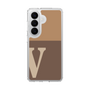 スリムプロテクションケース［ オリジナル - initial two tone - V brown ］