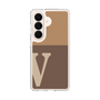 スリムプロテクションケース［ オリジナル - initial two tone - V brown ］