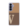 スリムプロテクションケース［ オリジナル - initial two tone - V brown ］