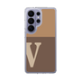 スリムプロテクションケース［ オリジナル - initial two tone - V brown ］