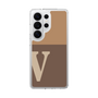スリムプロテクションケース［ オリジナル - initial two tone - V brown ］