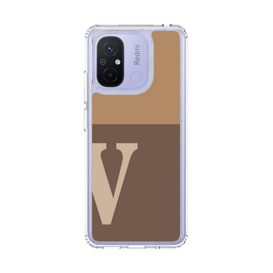 スリムプロテクションケース［ オリジナル - initial two tone - V brown ］