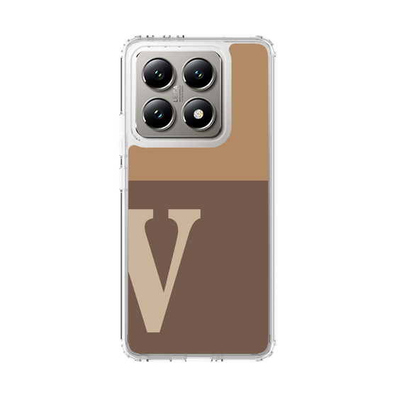 スリムプロテクションケース［ オリジナル - initial two tone - V brown ］