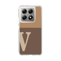 スリムプロテクションケース［ オリジナル - initial two tone - V brown ］