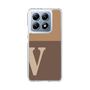 スリムプロテクションケース［ オリジナル - initial two tone - V brown ］
