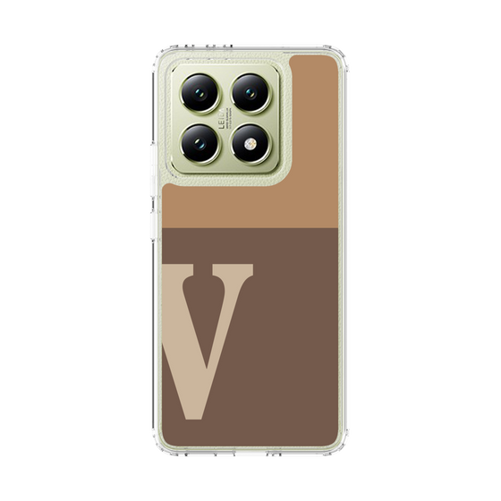 スリムプロテクションケース［ オリジナル - initial two tone - V brown ］