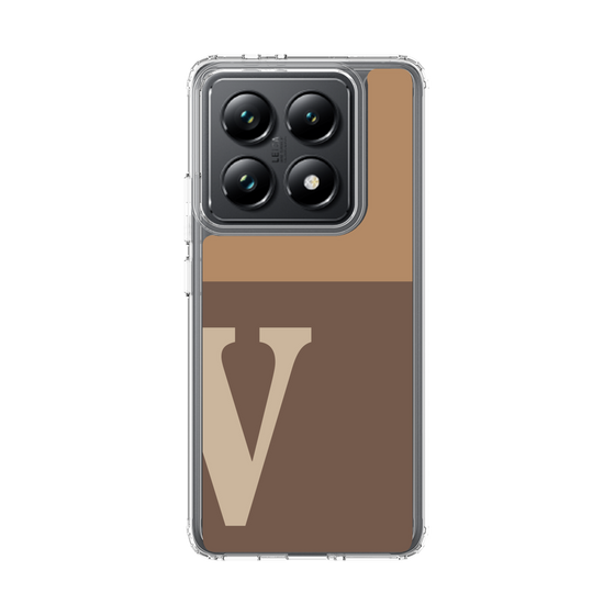 スリムプロテクションケース［ オリジナル - initial two tone - V brown ］