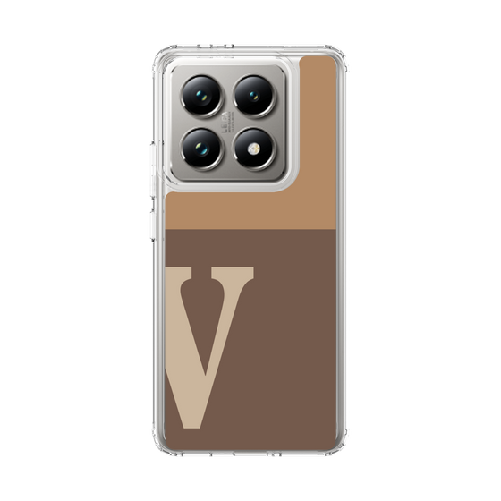 スリムプロテクションケース［ オリジナル - initial two tone - V brown ］