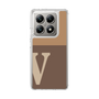 スリムプロテクションケース［ オリジナル - initial two tone - V brown ］