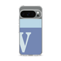 スリムプロテクションケース［ オリジナル - initial two tone - V blue ］