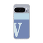 スリムプロテクションケース［ オリジナル - initial two tone - V blue ］