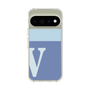 スリムプロテクションケース［ オリジナル - initial two tone - V blue ］