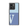 スリムプロテクションケース［ オリジナル - initial two tone - V blue ］