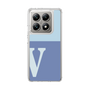 スリムプロテクションケース［ オリジナル - initial two tone - V blue ］
