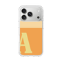 スリムプロテクションケース［ オリジナル - initial two tone - A orange ］