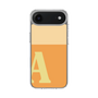 スリムプロテクションケース［ オリジナル - initial two tone - A orange ］