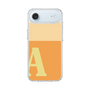 スリムプロテクションケース［ オリジナル - initial two tone - A orange ］