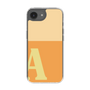 スリムプロテクションケース［ オリジナル - initial two tone - A orange ］