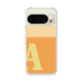スリムプロテクションケース［ オリジナル - initial two tone - A orange ］