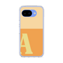 スリムプロテクションケース［ オリジナル - initial two tone - A orange ］