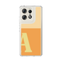 スリムプロテクションケース［ オリジナル - initial two tone - A orange ］