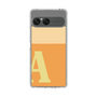 スリムプロテクションケース［ オリジナル - initial two tone - A orange ］