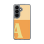 スリムプロテクションケース［ オリジナル - initial two tone - A orange ］