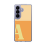スリムプロテクションケース［ オリジナル - initial two tone - A orange ］