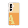 スリムプロテクションケース［ オリジナル - initial two tone - A orange ］