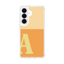 スリムプロテクションケース［ オリジナル - initial two tone - A orange ］