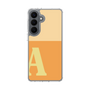 スリムプロテクションケース［ オリジナル - initial two tone - A orange ］